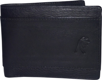 

Rosset Men Black Genuine Leather Wallet(7 Card Slots)