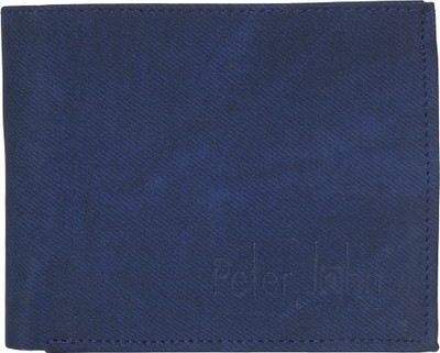 

Peter John Leather's Men Blue Denim Wallet(3 Card Slots)