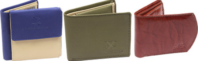 

Cay Men Multicolor Artificial Leather Wallet(5 Card Slots)