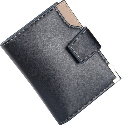 

MOBIPHONICS Men Black Artificial Leather Wallet(16 Card Slots)