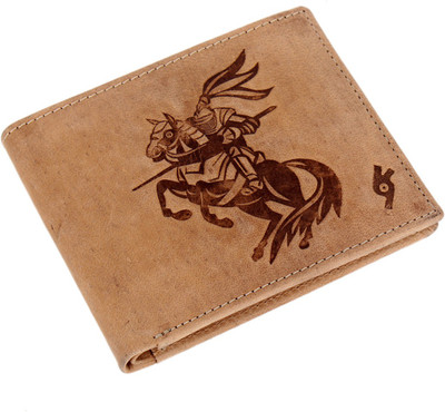 

Garri Men Tan Genuine Leather Wallet(8 Card Slots)