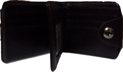 

Arty Crafty Boys Black Genuine Leather Wallet(17 Card Slots)