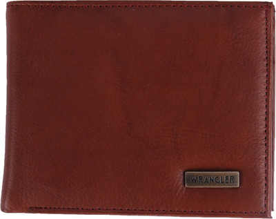Wrangler Men Tan Genuine Leather Wallet(3 Card Slots) available at flipkart for Rs.810