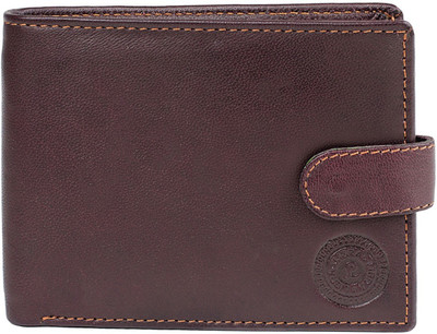 

Exit9 Men Brown Genuine Leather Wallet(3 Card Slots)