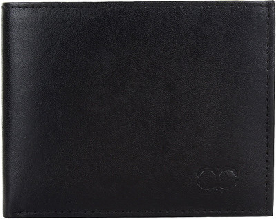 

Amicraft Men Black Genuine Leather Wallet(7 Card Slots)