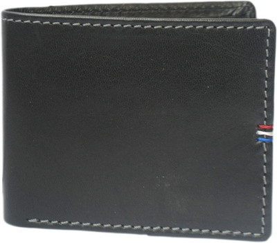 

OODI Men Black Genuine Leather Wallet(6 Card Slots)