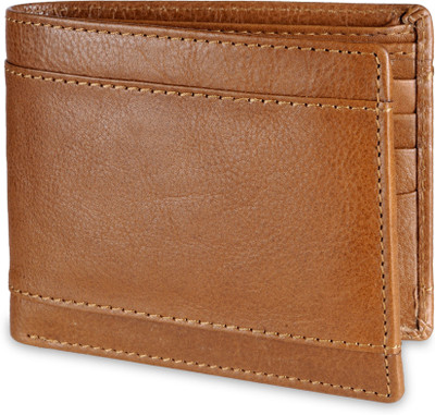 

Teakwood Men Brown Genuine Leather Wallet(4 Card Slots)