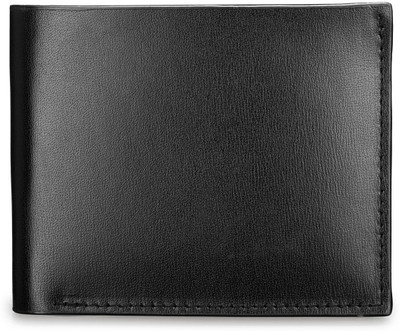

Teakwood Men Black Genuine Leather Wallet(8 Card Slots)