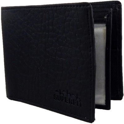 

Orbit Men Black Artificial Leather Wallet(4 Card Slots)