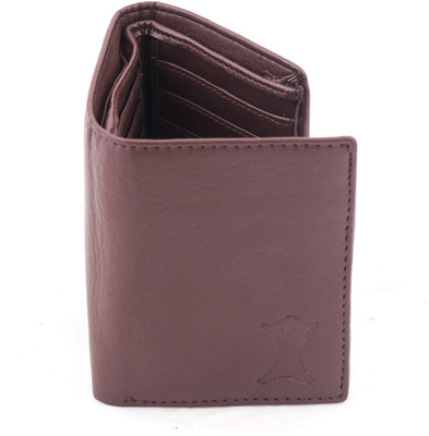 

Creature Men Brown Artificial Leather Wallet(6 Card Slots)