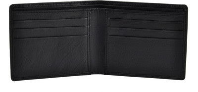 

XAX Men Black Genuine Leather Wallet(8 Card Slots)