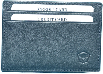 

ANSSS Men Black Genuine Leather Card Holder(5 Card Slots)