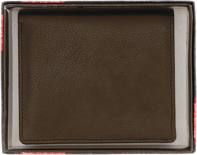 

Ananya Men Brown Genuine Leather Wallet(12 Card Slots), Brown-22