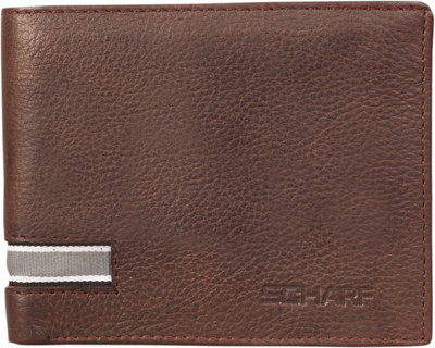 

Scharf Men Brown Genuine Leather Wallet(8 Card Slots), Brown-mwa21