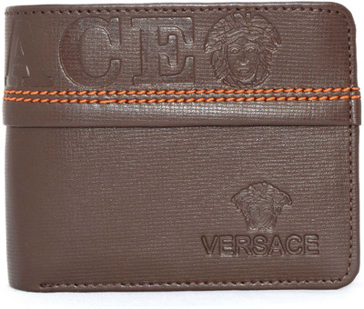 

D'zigners Men Brown Genuine Leather Wallet(6 Card Slots)