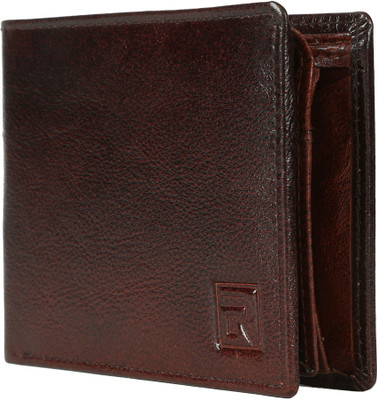 

Regnum Men Red Genuine Leather Wallet(4 Card Slots)