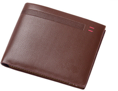 

MOBIPHONICS Men Brown Artificial Leather Wallet(7 Card Slots)