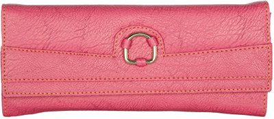 

Cuddle Women Pink Fabric Wallet(4 Card Slots)