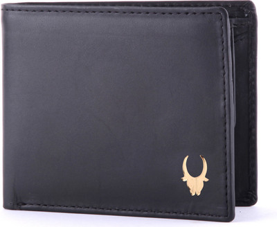 

WildHorn Men Black Genuine Leather Wallet(5 Card Slots)