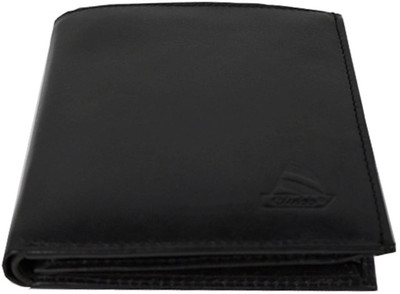 Clubb Men Formal, Casual Black Genuine Leather Wallet 13 Card Slots