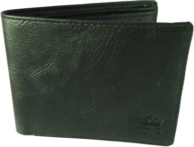 

REZA PELLIS Men Black Artificial Leather Wallet(8 Card Slots)