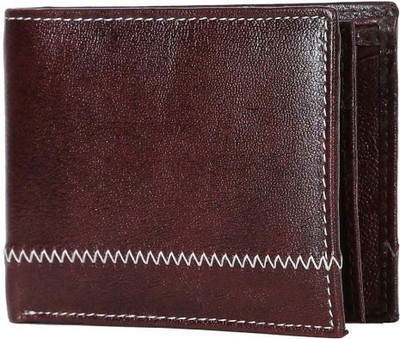 

Bizarre Kraftz Men Brown Genuine Leather Wallet(7 Card Slots)