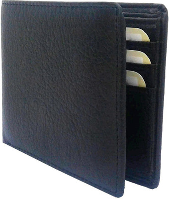 

REBECO Men Black Artificial Leather Wallet(6 Card Slots)