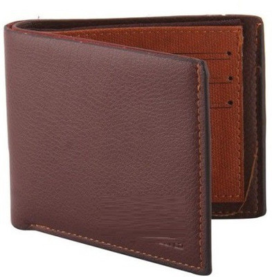 

FINDSTUFF Boys Brown Genuine Leather Wallet(5 Card Slots)