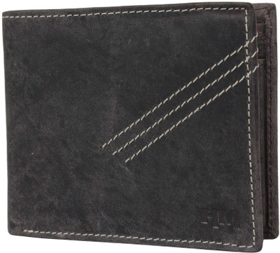 

Hidemaxx Men Brown Genuine Leather Wallet(4 Card Slots)