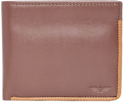 

Park Avenue Men Brown Genuine Leather Wallet(6 Card Slots)