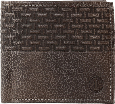 INLAY Boys Grey Genuine Leather Wallet(8 Card Slots)