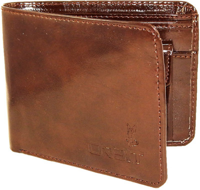 

Orbit Men Brown Genuine Leather Wallet(4 Card Slots)
