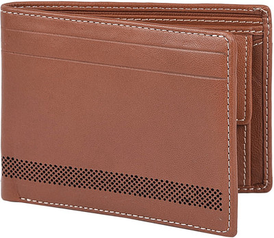 

Taksh Men Brown Genuine Leather Wallet(4 Card Slots)