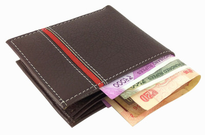 

Define Men Brown Artificial Leather Wallet(5 Card Slots), Brown-02