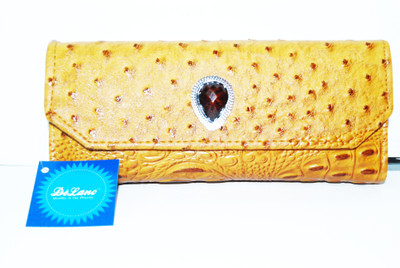 

Delano Women Yellow Artificial Leather Wallet