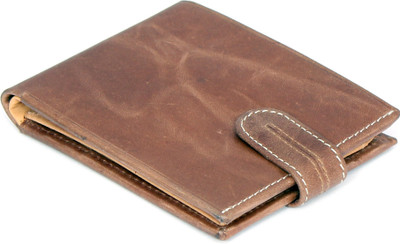 

The Vee Company Boys Brown Genuine Leather Wallet(8 Card Slots)