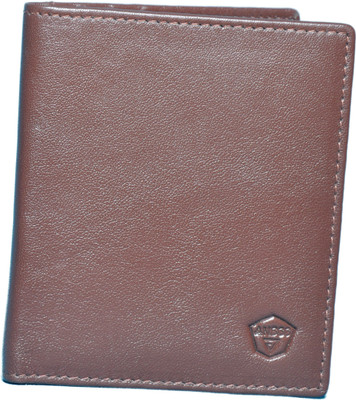 

ANSSS Men Brown Genuine Leather Card Holder(11 Card Slots)