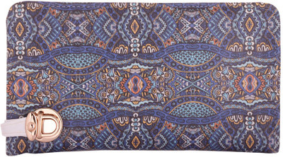 

Cuddle Girls Multicolor Fabric Wallet(8 Card Slots)
