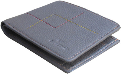 

eXcorio Men Grey Artificial Leather Wallet(8 Card Slots), Multicolor