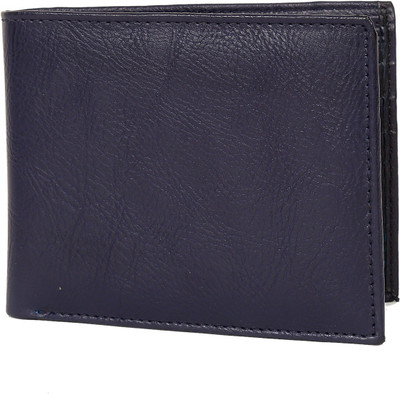 

SAIFI TRADERS Men Blue Artificial Leather Wallet(6 Card Slots)