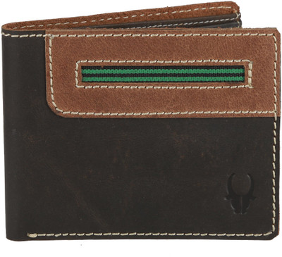

WildHorn Men Brown Genuine Leather Wallet(3 Card Slots)