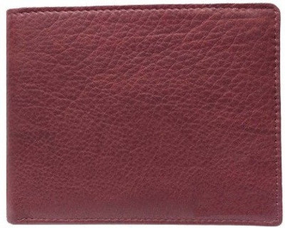 

R-one Men Brown Genuine Leather Wallet(6 Card Slots)