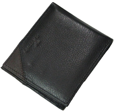 

eXcorio Men Black Genuine Leather Wallet(8 Card Slots)