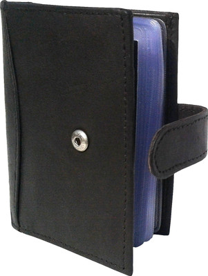 

NUKAICHAU Boys Brown Genuine Leather Card Holder(30 Card Slots), R card 44 brn
