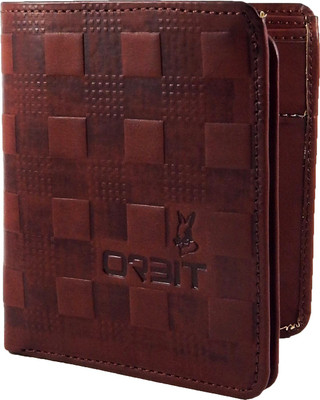 

Orbit Men Formal Brown Genuine Leather Wallet(6 Card Slots), Brown1