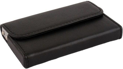 

U. R. GOD Men Black Artificial Leather Card Holder(1 Card Slot)