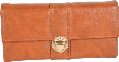 

Kleio Women Tan Fabric Wallet(3 Card Slots)