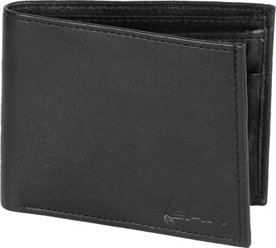 

AVI Men Black Genuine Leather Wallet(6 Card Slots)