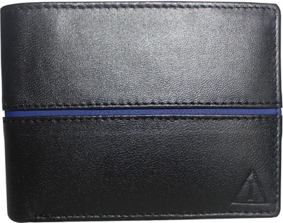 

Inspire Men Black Genuine Leather Wallet(6 Card Slots)