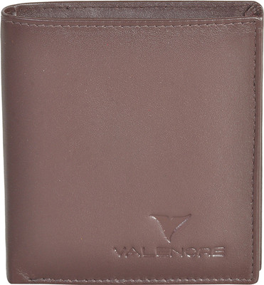 

VALENORE Men Brown Genuine Leather Wallet(11 Card Slots)